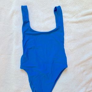 Blue aerie one piece swimsuit